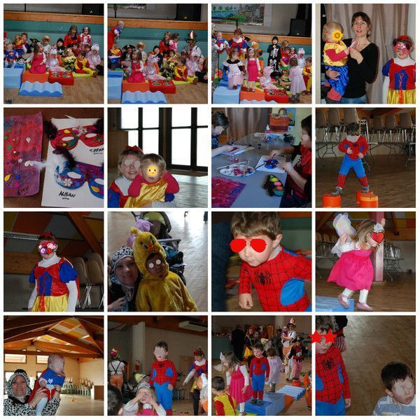 Carnaval avec les enfants du RAM